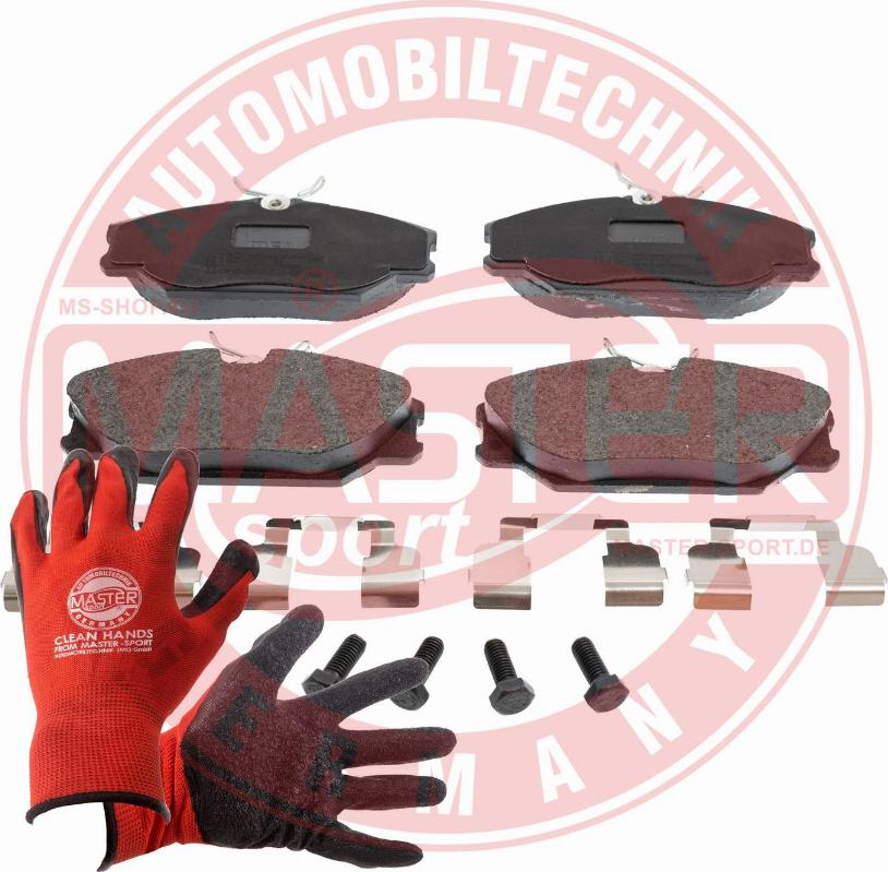 MASTER-SPORT 13046028952N-SET-MSP - Гальмівні колодки, дискові гальма autozip.com.ua