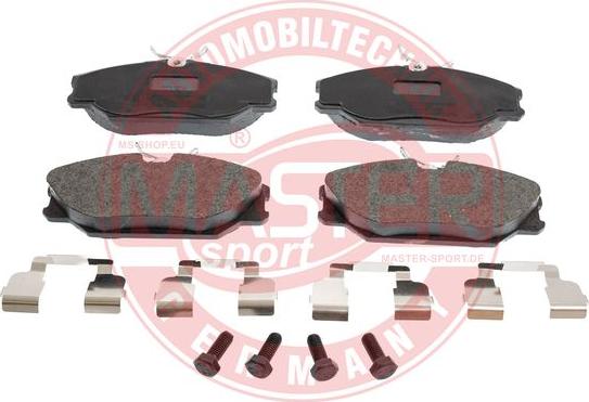 MASTER-SPORT 13046028952N-SET-MS - Гальмівні колодки, дискові гальма autozip.com.ua