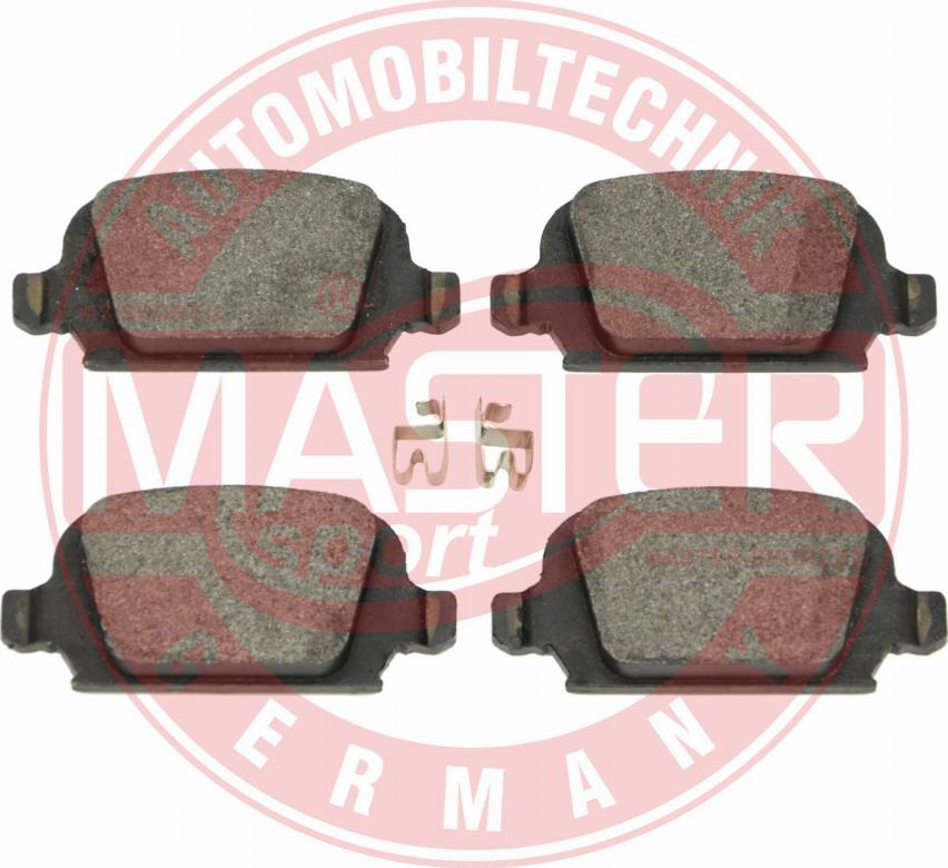 MASTER-SPORT 13046028582N-SET-MS - Гальмівні колодки, дискові гальма autozip.com.ua