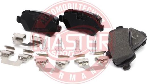 MASTER-SPORT 13046028682N-SET-MS - Гальмівні колодки, дискові гальма autozip.com.ua