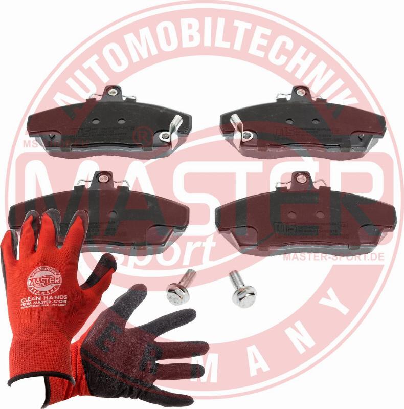 MASTER-SPORT 13046028032N-SET-MSP - Гальмівні колодки, дискові гальма autozip.com.ua