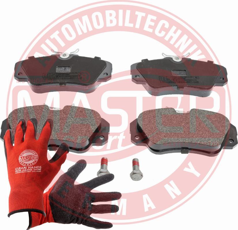 MASTER-SPORT 13046028152N-SET-MSP - Гальмівні колодки, дискові гальма autozip.com.ua