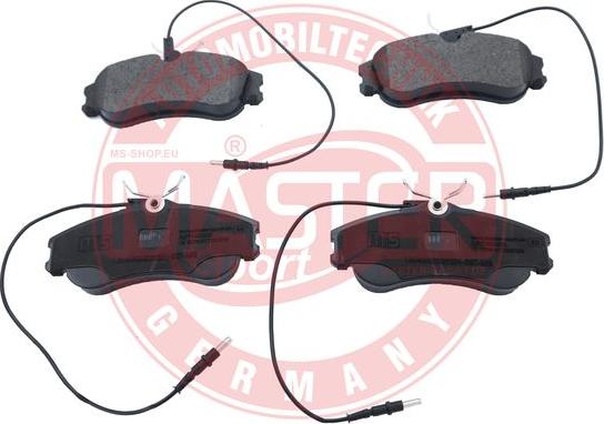 MASTER-SPORT 13046028292N-SET-MS - Гальмівні колодки, дискові гальма autozip.com.ua