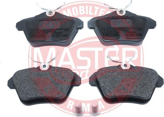 MASTER-SPORT 13046028272N-SET-MS - Гальмівні колодки, дискові гальма autozip.com.ua