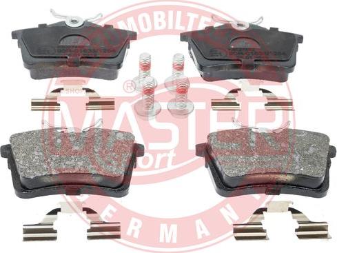 MASTER-SPORT 13046027452N-SET-MS - Гальмівні колодки, дискові гальма autozip.com.ua