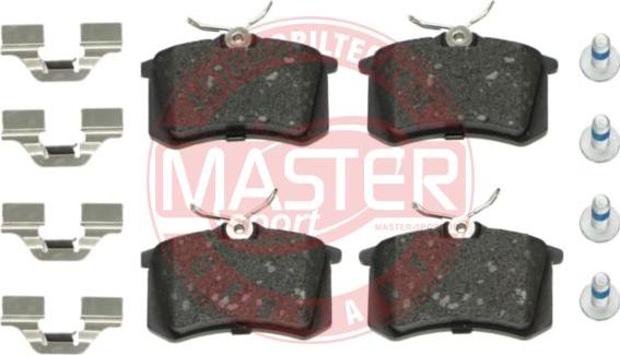MASTER-SPORT 13046027532N-SET-MS - Гальмівні колодки, дискові гальма autozip.com.ua