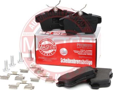 MASTER-SPORT 13046027612N-SET-MS - Гальмівні колодки, дискові гальма autozip.com.ua