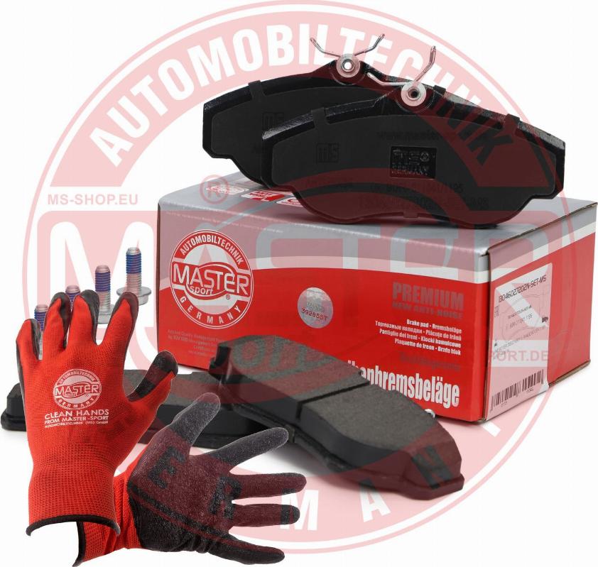 MASTER-SPORT 13046027202N-SET-MSP - Гальмівні колодки, дискові гальма autozip.com.ua