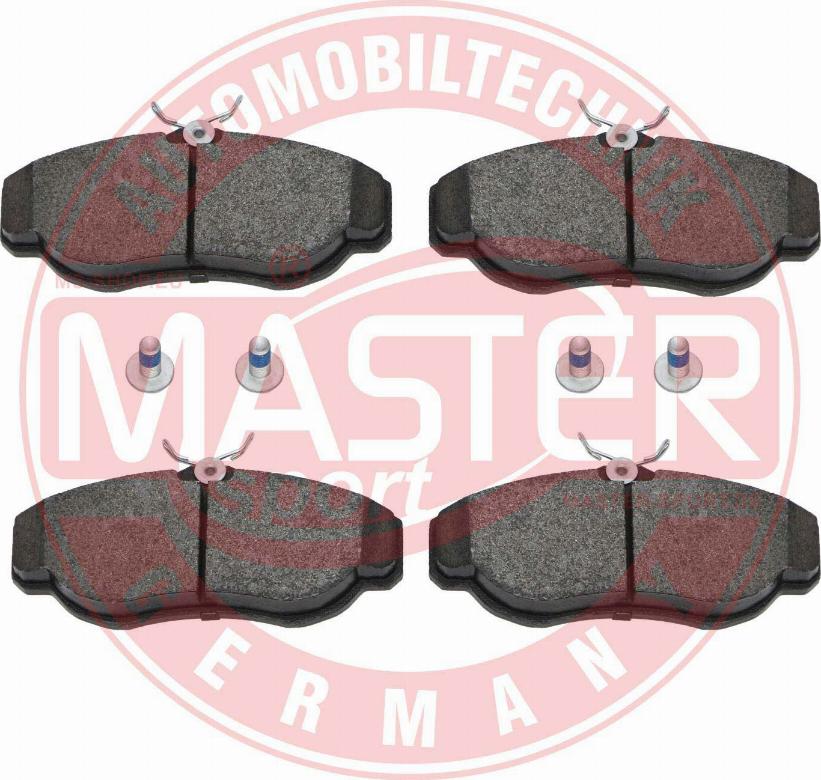 MASTER-SPORT 13046027202N-SET-MS - Гальмівні колодки, дискові гальма autozip.com.ua