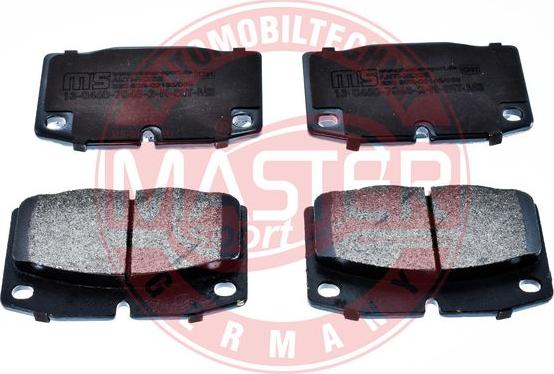 MASTER-SPORT 13046070482N-SET-MS - Гальмівні колодки, дискові гальма autozip.com.ua