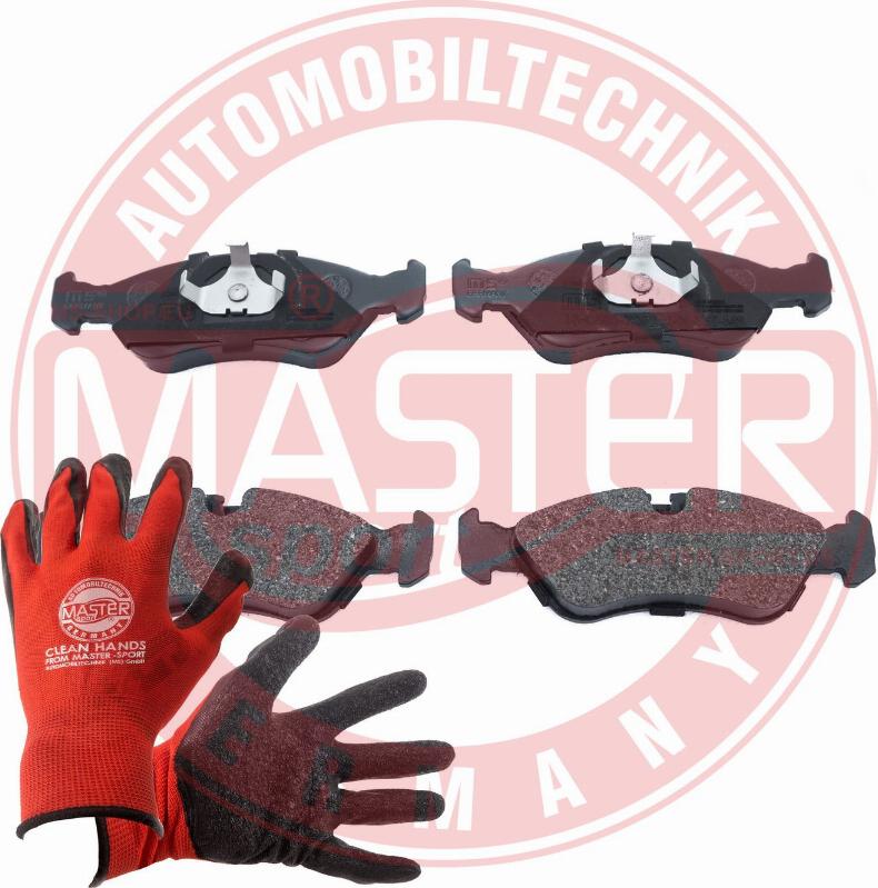 MASTER-SPORT 13046070522N-SET-MSP - Гальмівні колодки, дискові гальма autozip.com.ua