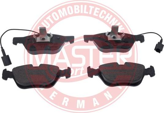 MASTER-SPORT 13046070692N-SET-MS - Гальмівні колодки, дискові гальма autozip.com.ua