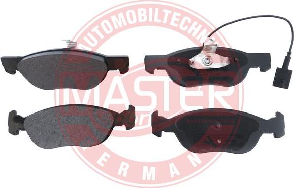 MASTER-SPORT 13046070652N-SET-MS - Гальмівні колодки, дискові гальма autozip.com.ua