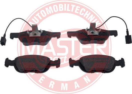 MASTER-SPORT 13046070672N-SET-MS - Гальмівні колодки, дискові гальма autozip.com.ua