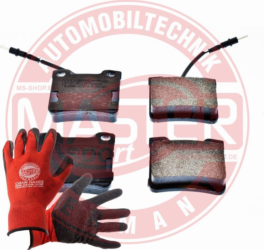 MASTER-SPORT 13046070852N-SET-MSP - Гальмівні колодки, дискові гальма autozip.com.ua
