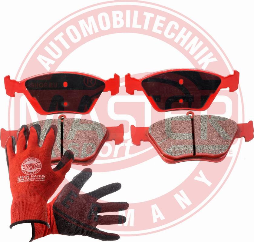 MASTER-SPORT 13046070802N-SET-MSP - Гальмівні колодки, дискові гальма autozip.com.ua