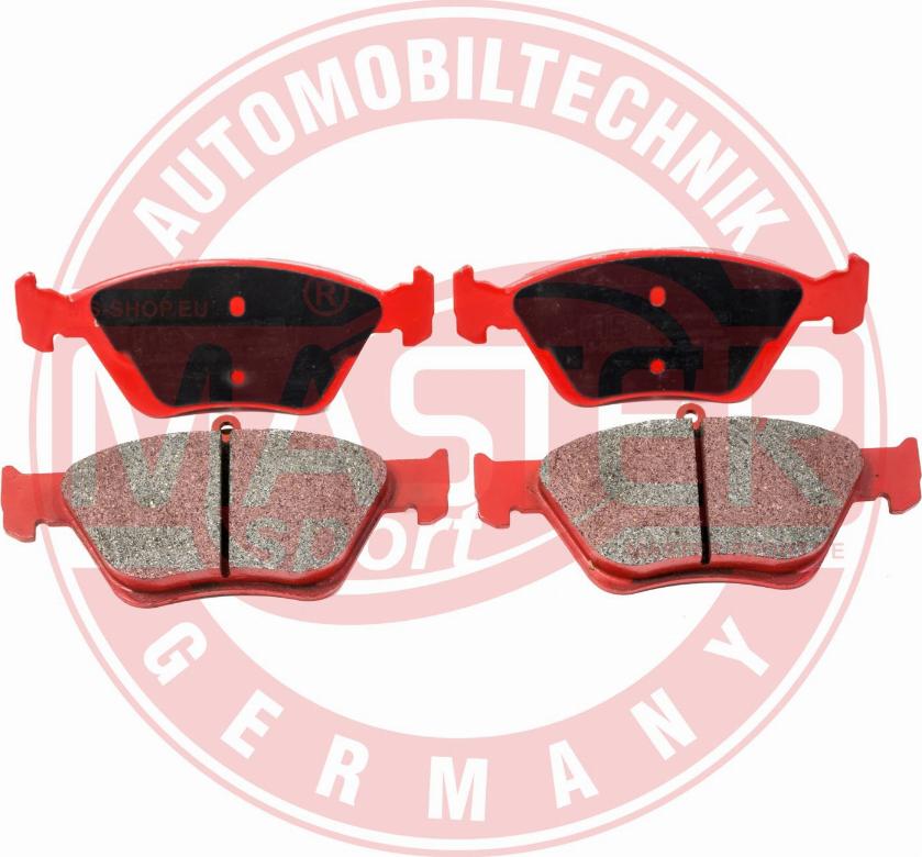MASTER-SPORT 13046070802N-SET-MS - Гальмівні колодки, дискові гальма autozip.com.ua