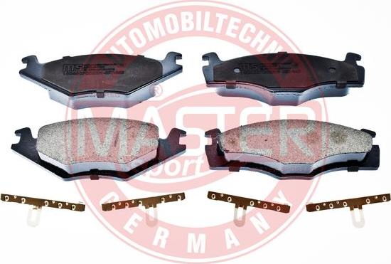MASTER-SPORT 13046070322N-SET-MS - Гальмівні колодки, дискові гальма autozip.com.ua