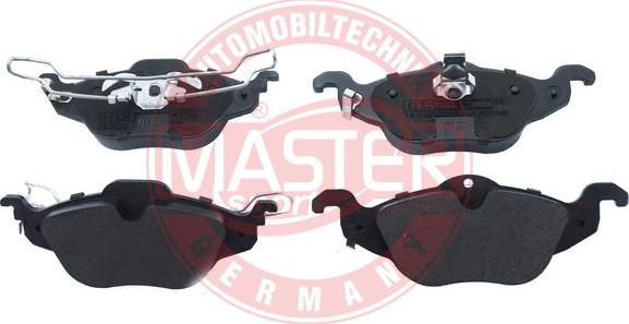 MASTER-SPORT 13046071152N-SET-MS - Гальмівні колодки, дискові гальма autozip.com.ua