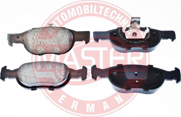 MASTER-SPORT 13046071252N-SET-MS - Гальмівні колодки, дискові гальма autozip.com.ua