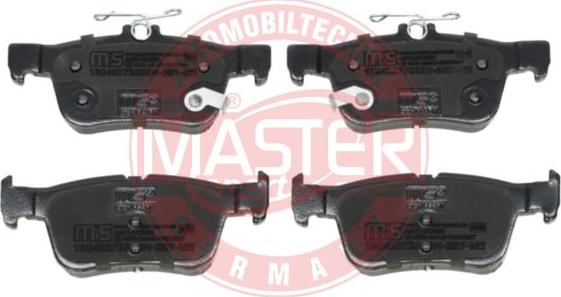 MASTER-SPORT 13046073202N-SET-MS - Гальмівні колодки, дискові гальма autozip.com.ua