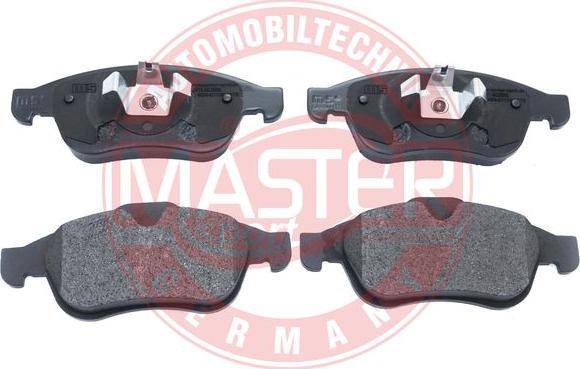 MASTER-SPORT 13046072662N-SET-MS - Гальмівні колодки, дискові гальма autozip.com.ua