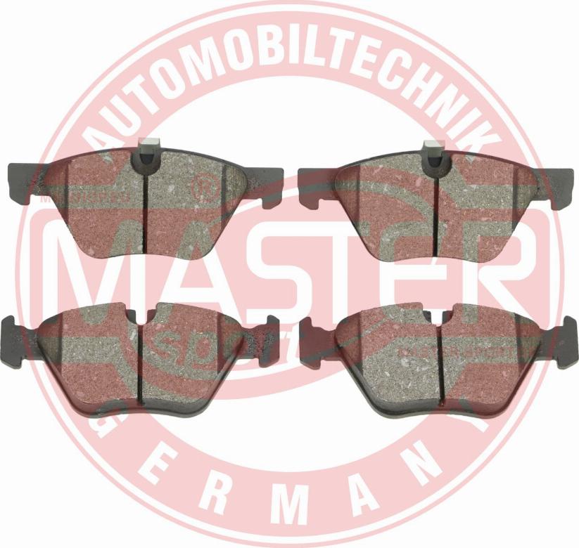 MASTER-SPORT 13046072162N-SET-MS - Гальмівні колодки, дискові гальма autozip.com.ua