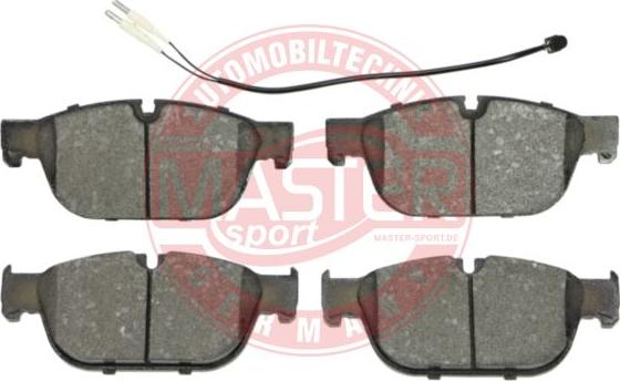 MASTER-SPORT 13046072792N-SET-MS - Гальмівні колодки, дискові гальма autozip.com.ua