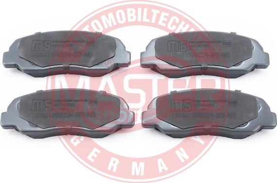 MASTER-SPORT 13046109802N-SET-MS - Гальмівні колодки, дискові гальма autozip.com.ua