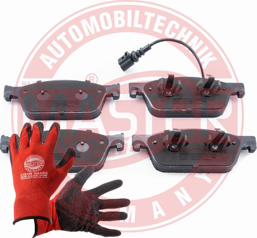 MASTER-SPORT 13046118872N-SET-MSP - Гальмівні колодки, дискові гальма autozip.com.ua