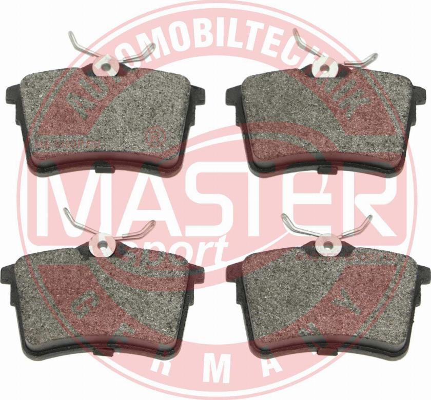 MASTER-SPORT 13046117992N-SET-MS - Гальмівні колодки, дискові гальма autozip.com.ua