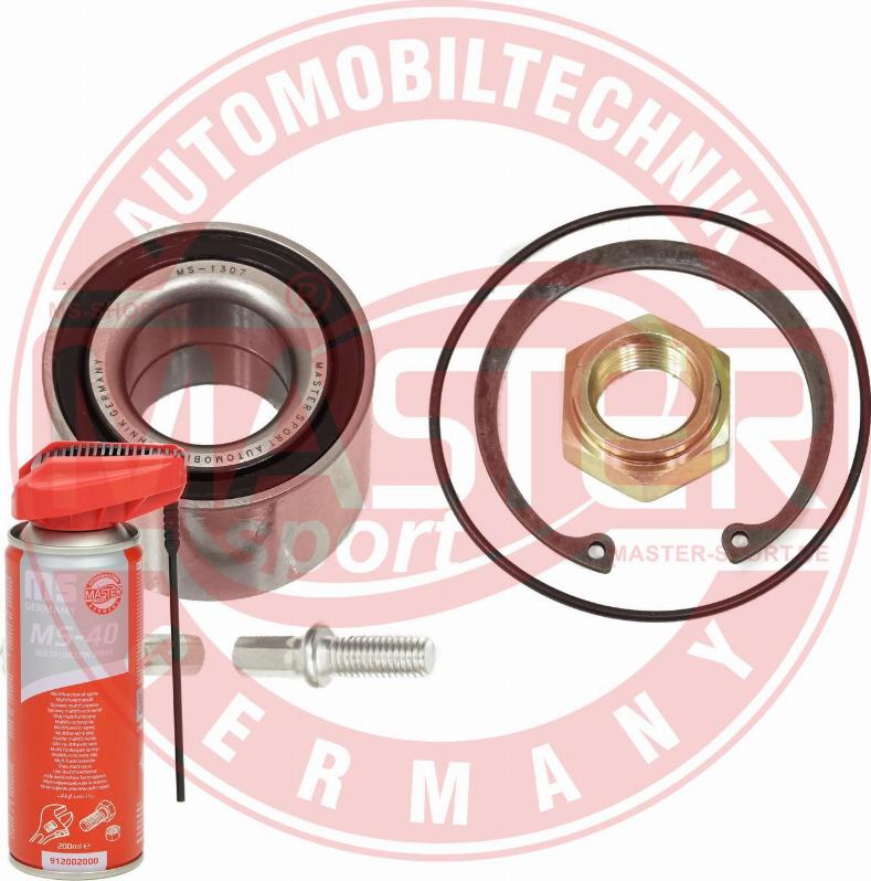 MASTER-SPORT 1307-SET/7/-MSP - Комплект підшипника маточини колеса autozip.com.ua