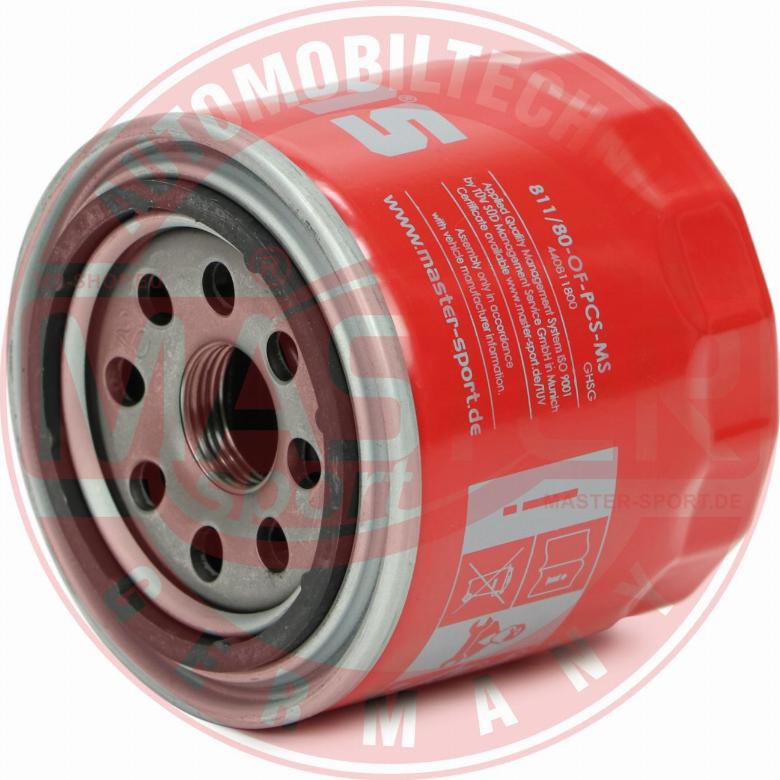 MASTER-SPORT 811/80-OF-PCS-MS - Масляний фільтр autozip.com.ua