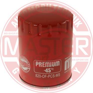 MASTER-SPORT 820-OF-PCS-MS - Масляний фільтр autozip.com.ua