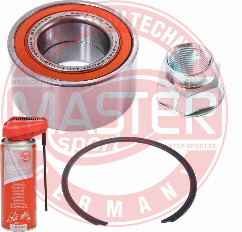 MASTER-SPORT 3413-SET-MSP - Комплект підшипника маточини колеса autozip.com.ua
