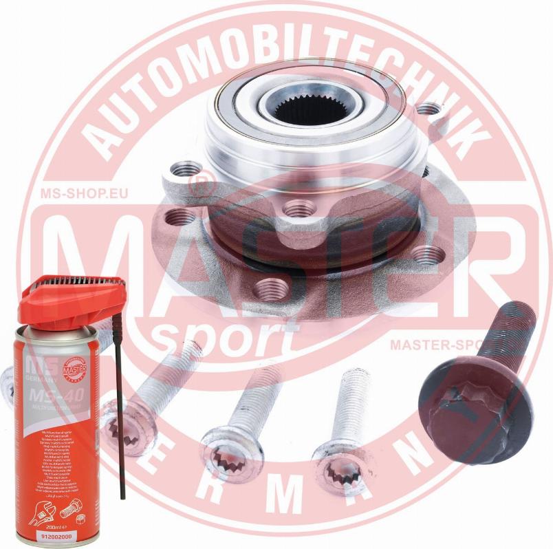 MASTER-SPORT 3643-SET-MSP - Комплект підшипника маточини колеса autozip.com.ua