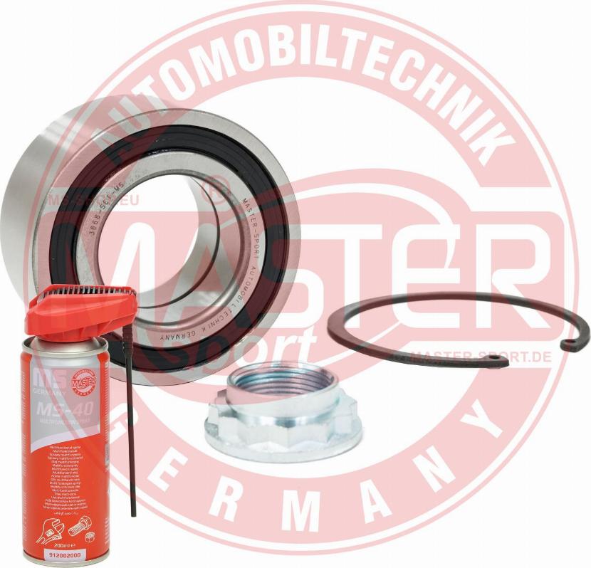 MASTER-SPORT 3668-SET-MSP - Комплект підшипника маточини колеса autozip.com.ua