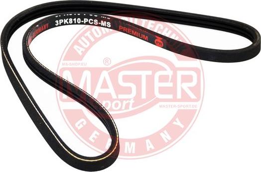 MASTER-SPORT 3PK810-PCS-MS - Поліклиновий ремінь autozip.com.ua