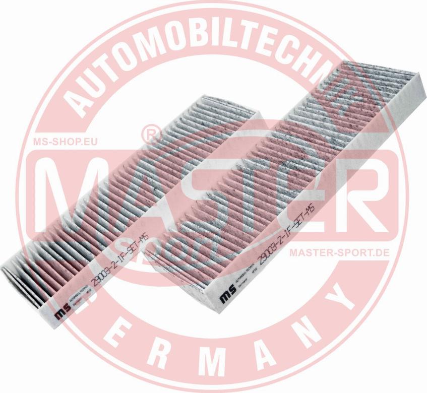 MASTER-SPORT 29003-2-IF-SET-MS - Фільтр, повітря у внутрішній простір autozip.com.ua