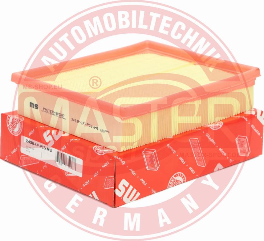MASTER-SPORT 2498-LF-PCS-MS - Повітряний фільтр autozip.com.ua