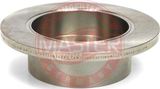 MASTER-SPORT 24011601151-PCS-MS - Гальмівний диск autozip.com.ua