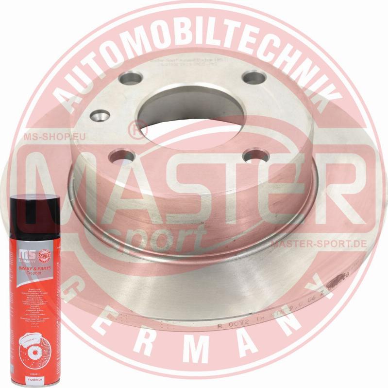 MASTER-SPORT 24011001931-PCS-MSP - Гальмівний диск autozip.com.ua