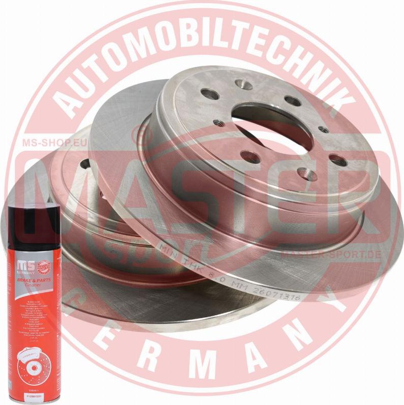 MASTER-SPORT 24011002121-SET-MSP - Гальмівний диск autozip.com.ua