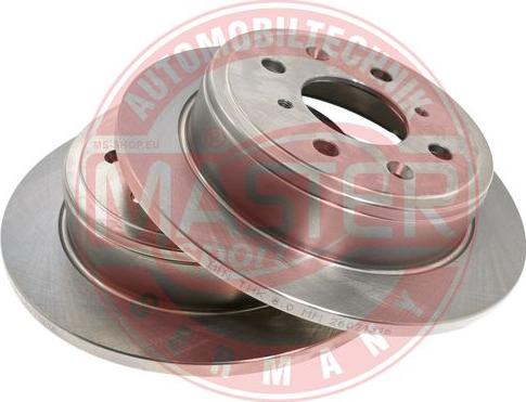 MASTER-SPORT 24011002121-SET-MS - Гальмівний диск autozip.com.ua