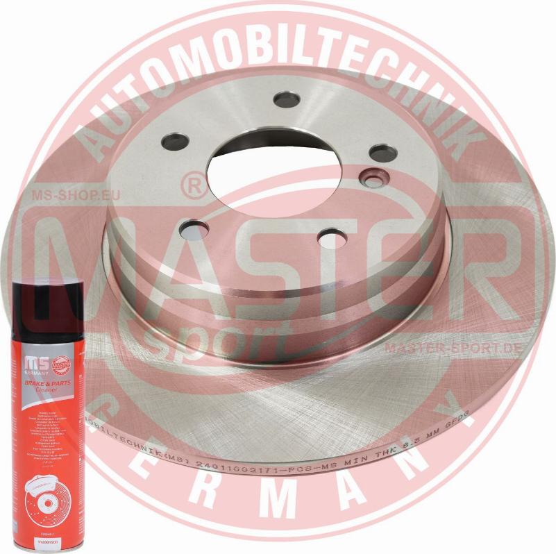 MASTER-SPORT 24011002171-PCS-MSP - Гальмівний диск autozip.com.ua