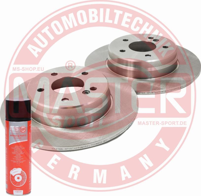 MASTER-SPORT 24011002171-SET-MSP - Гальмівний диск autozip.com.ua