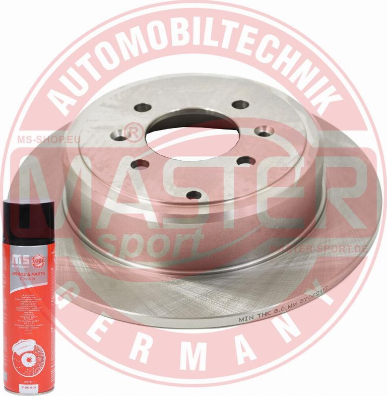 MASTER-SPORT 24011002301-PCS-MSP - Гальмівний диск autozip.com.ua