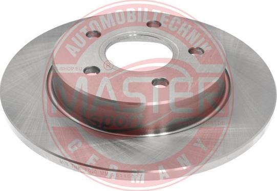 MASTER-SPORT 24011101551-PCS-MS - Гальмівний диск autozip.com.ua