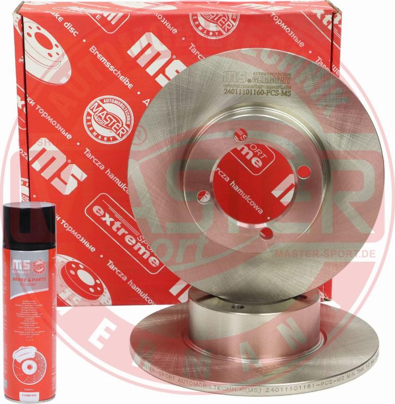 MASTER-SPORT 24011101160-SET-MSP - Гальмівний диск autozip.com.ua