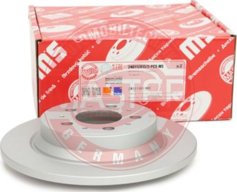 MASTER-SPORT 24011201511-PCS-MS - Гальмівний диск autozip.com.ua